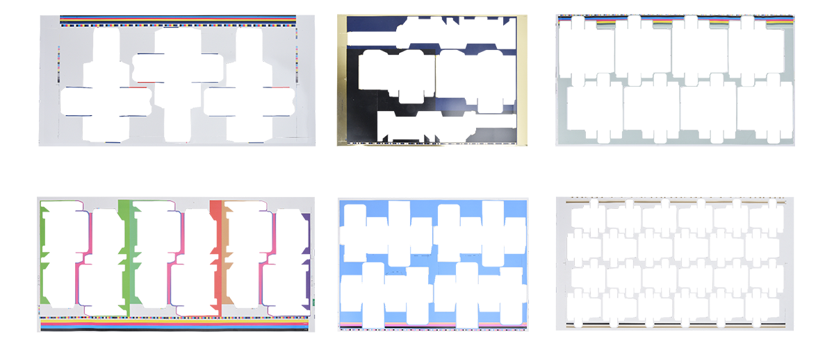 Die Layout Drawing